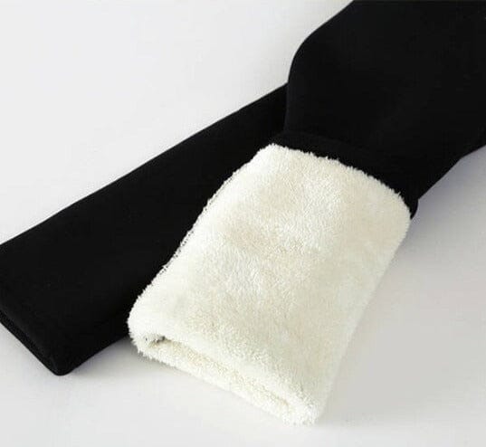 Calça Legging Térmica Forrada Com Lã