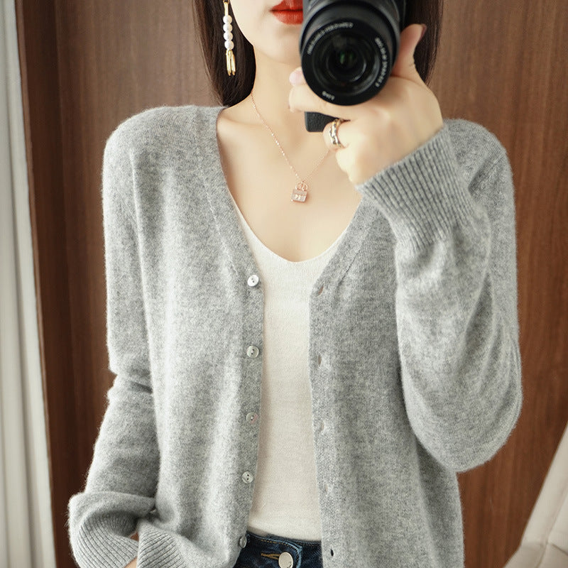 Cardigã Feminino de Inverno
