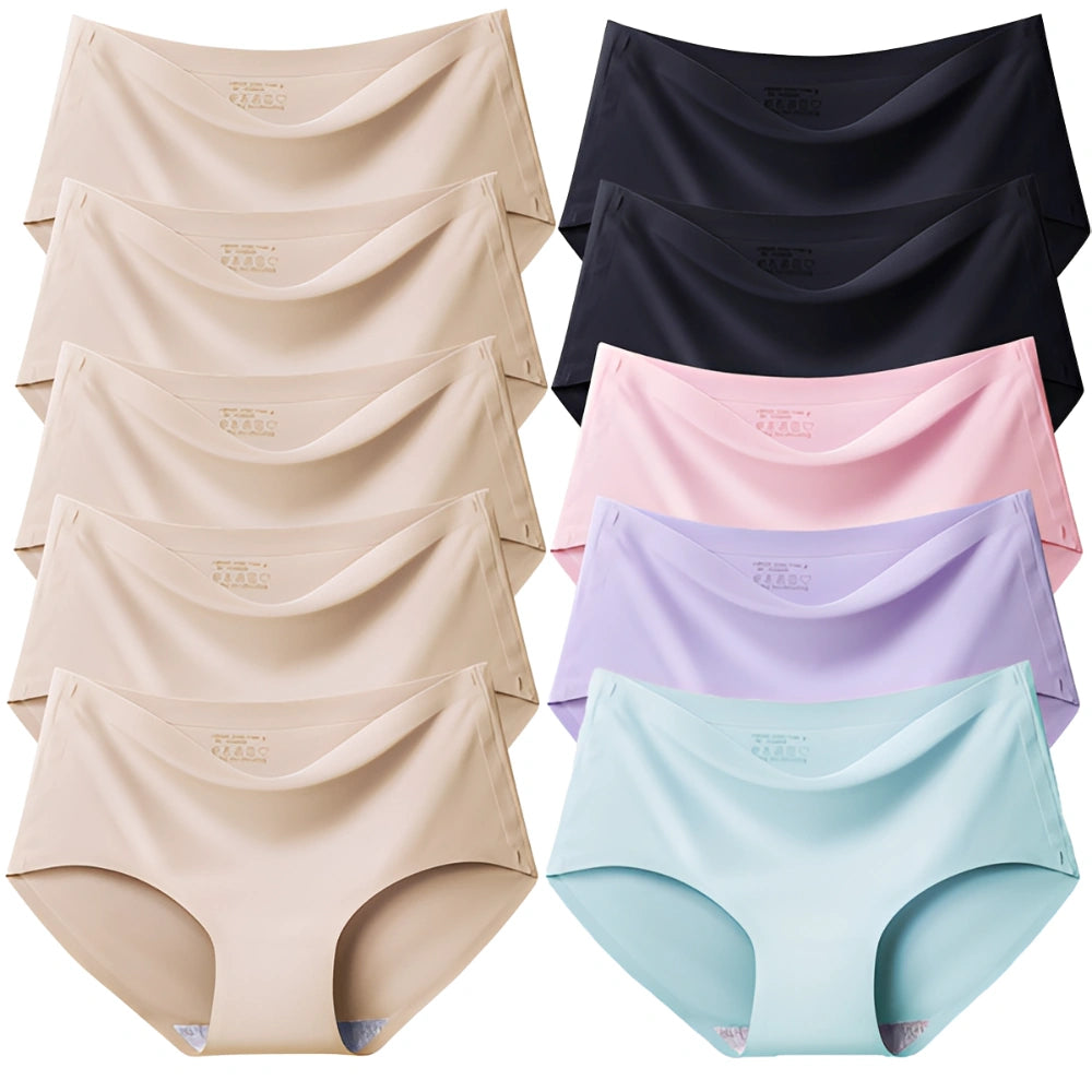 Calcinha Confortável Sem Costuras Daisy - Kit 10 peças