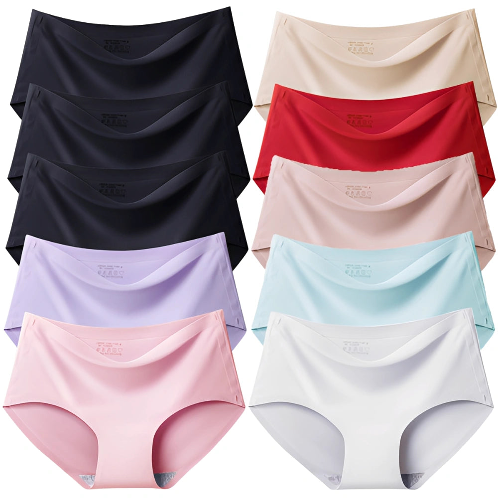 Calcinha Confortável Sem Costuras Daisy - Kit 10 peças