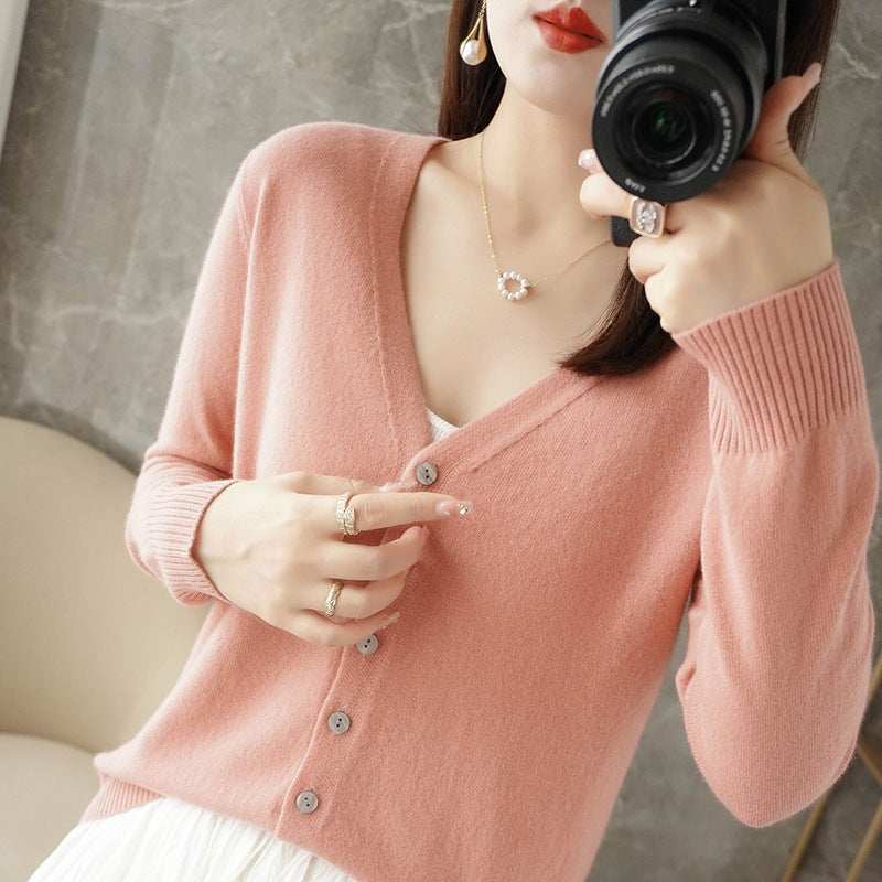 Cardigã Feminino de Inverno