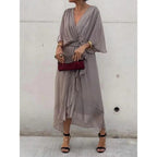 Vestido Feminino Rafaella - Gola em V (Verão 2026)