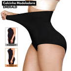 Calcinha De Compressão Modeladora Cintura Alta Emerald - Kit 2 Peças