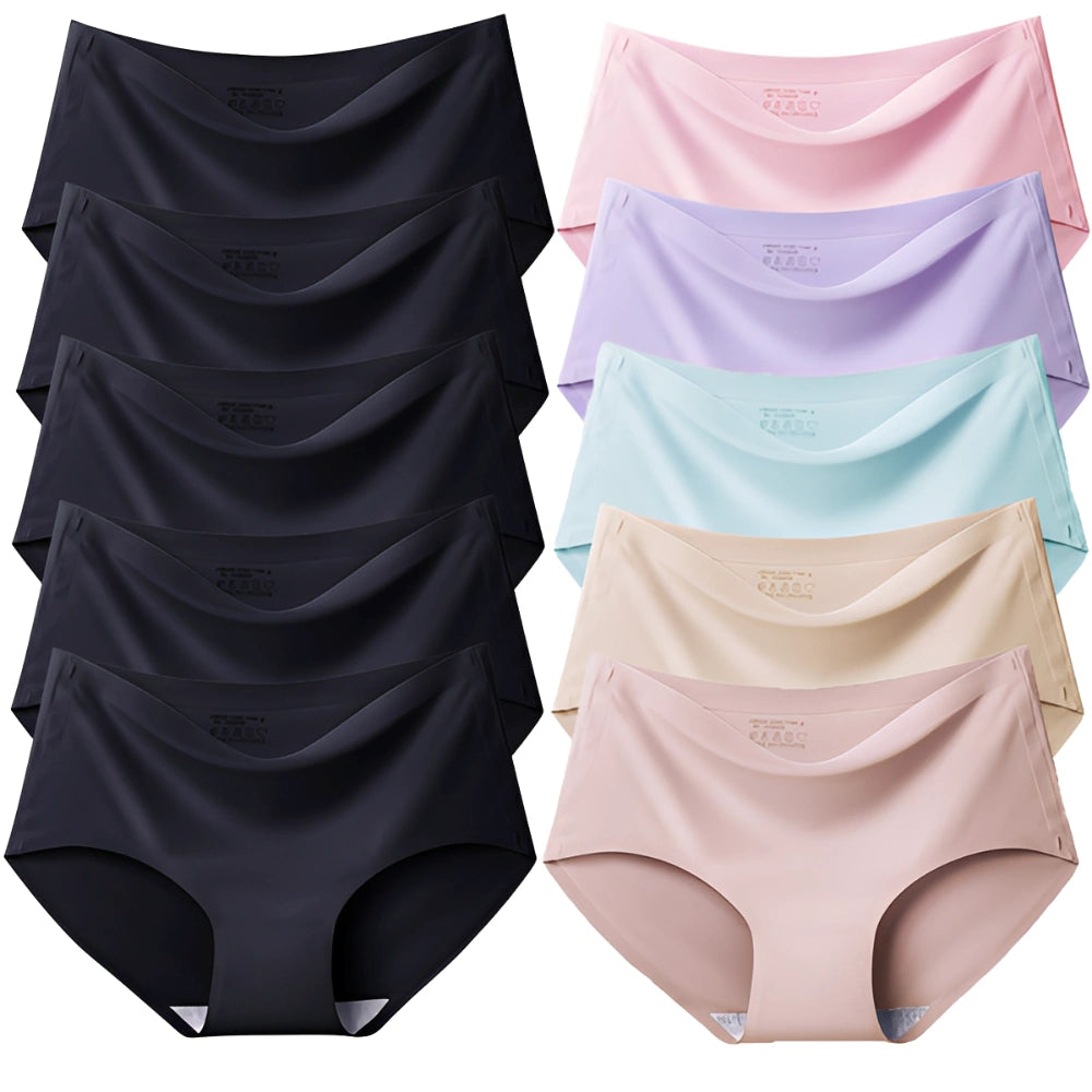 Calcinha Confortável Sem Costuras Daisy - Kit 10 peças