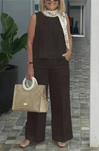 Conjunto Calça e Blusa Carmen