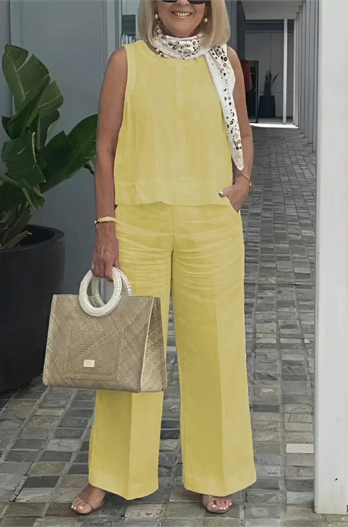 Conjunto Calça e Blusa Carmen