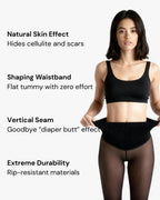 Meia-Calça Feminina Térmica Peluciada  [COMPRE 1 LEVE 2]