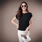 [Queima de Estoque🔥] Compre 1 Leve 5 Blusinhas Lux™ em Malha Viscoelástica (Somente HOJE!)