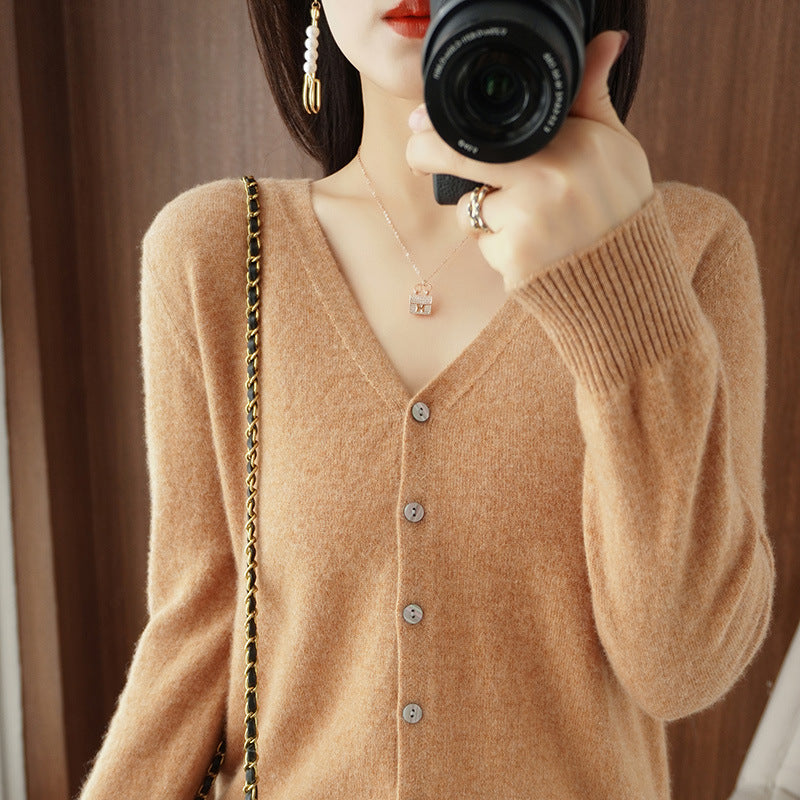 Cardigã Feminino de Inverno