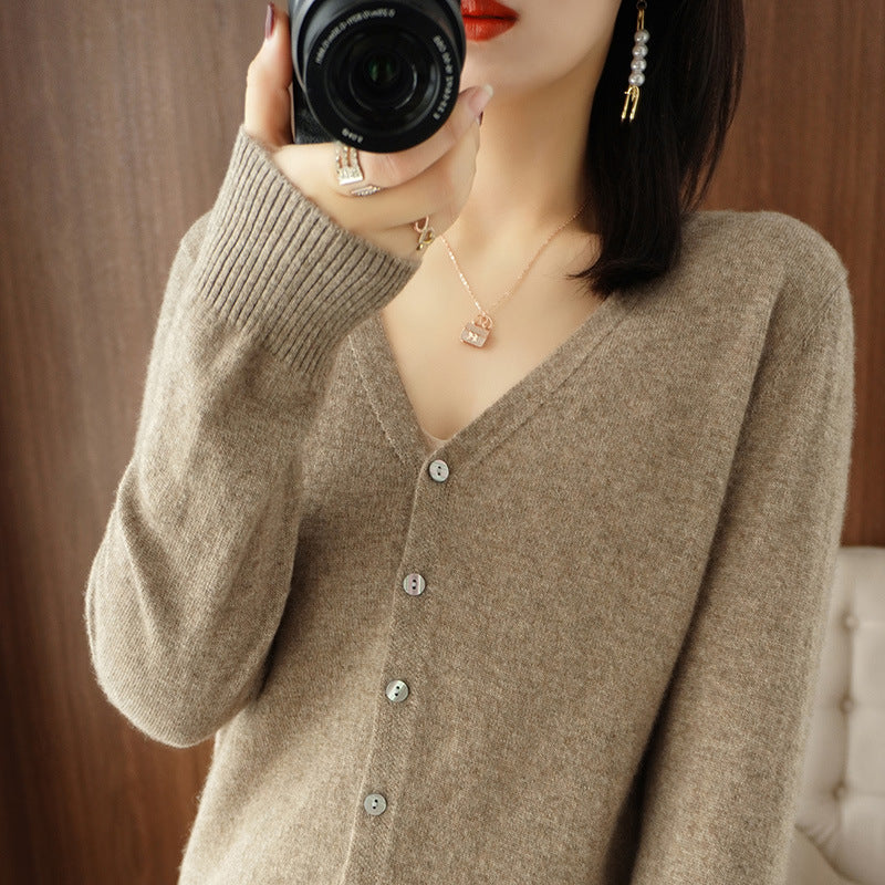 Cardigã Feminino de Inverno